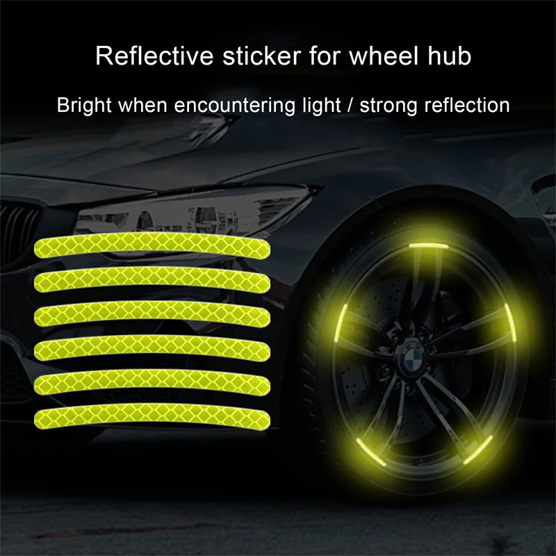 

20 шт., светоотражающие полосы на колесо автомобиля