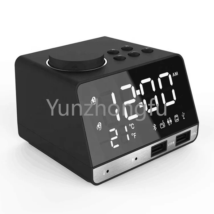 For Hotels Speaker Creative Digital Music Desk Clock Display