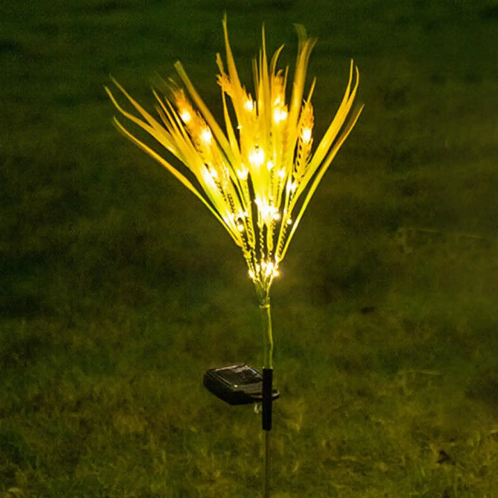 

Уличные светодиодные светильники из пшеницы на солнечной батарее, уличные водонепроницаемые декоративные садовые светильники для двора и...