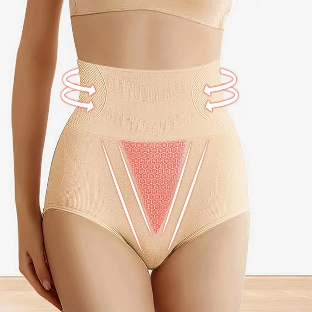 

Women's Underwear High Waist Postpartum Body Sculpting Tighten Abdomen Female Panties Sexy Hip Lift SeamlessLadies Lingerie