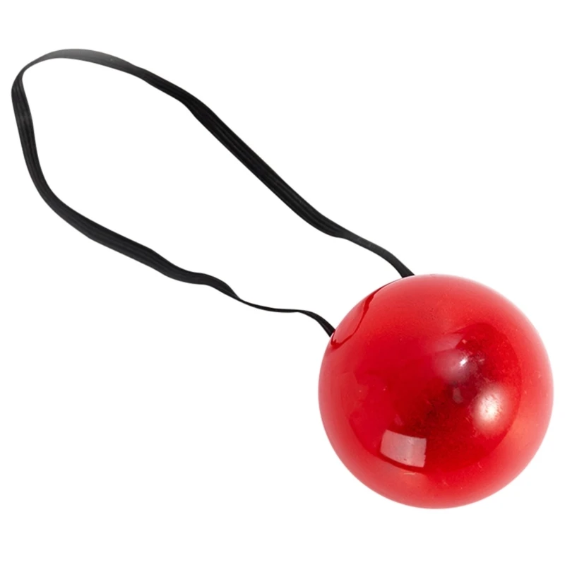 

Red Glowing Clown Nose Cosplay Props Party Prop Festival Make Up Clown Nose