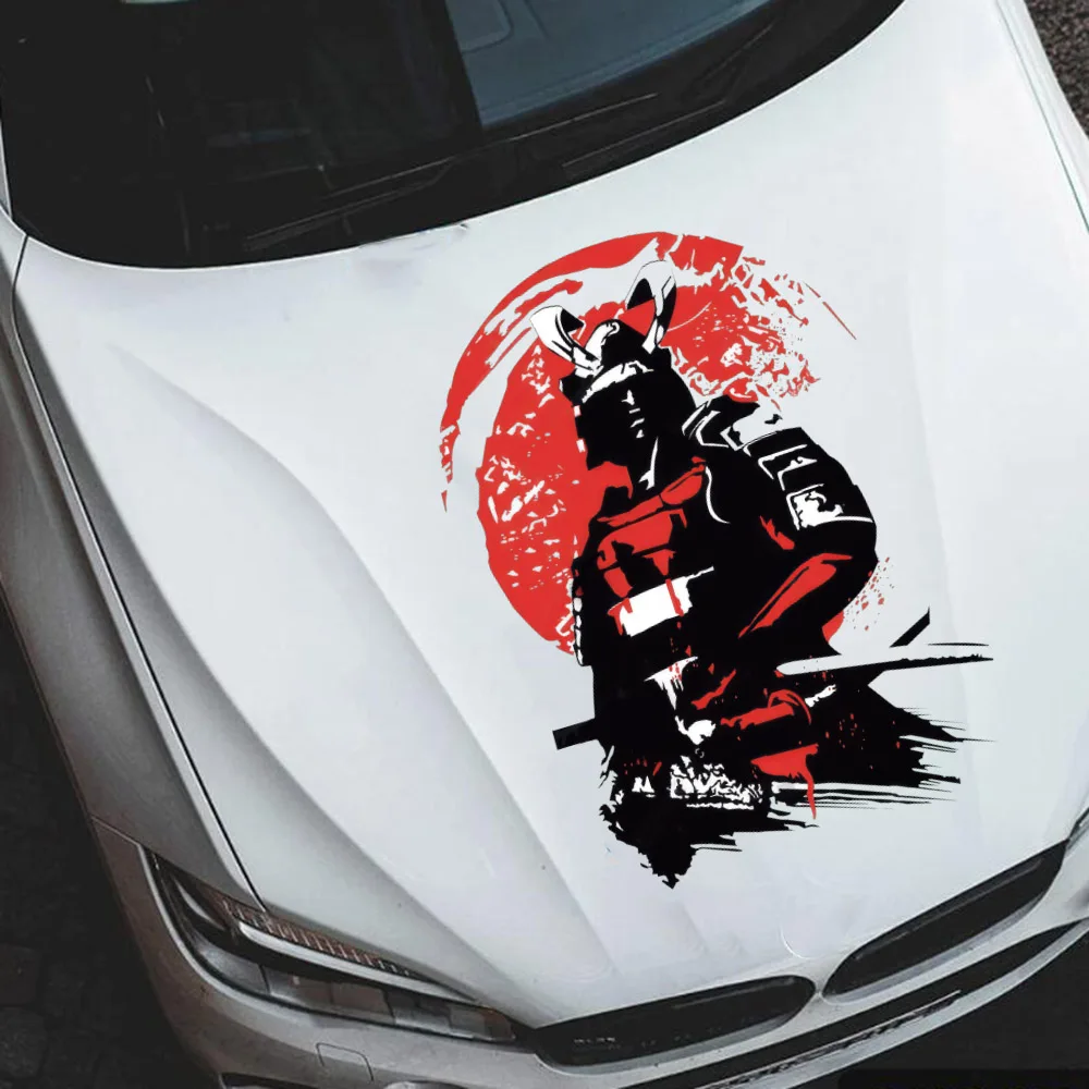 

Современный Janpan Warrior, оружие, автомобильная наклейка, дверь, кузов, боковой бампер, капот, авто, гоночный автомобиль для JDM