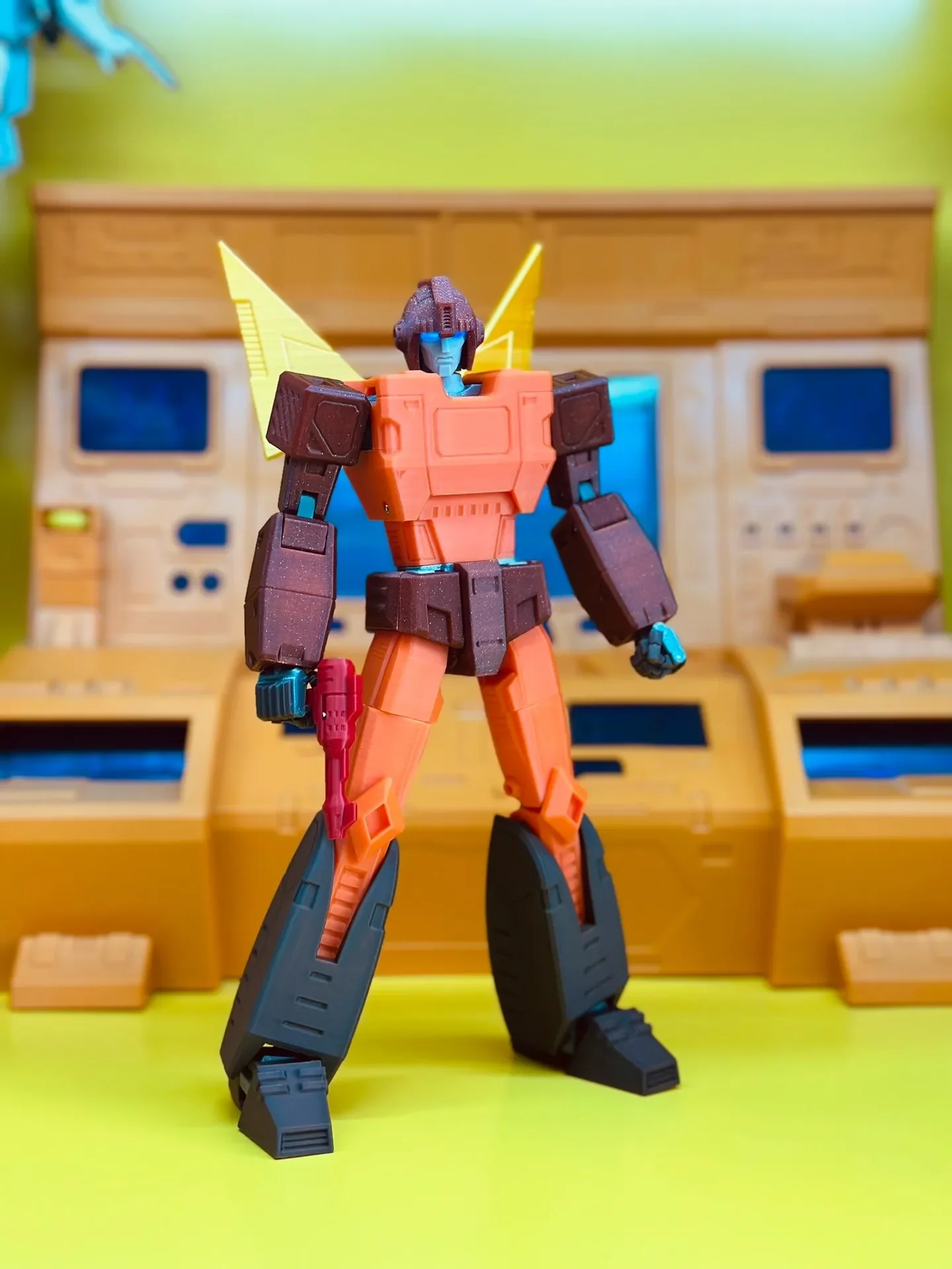 Многоarcкулярная анимационная модель Autobot Maximus G1 с 3D-печатью