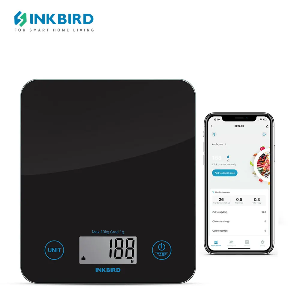 

INKBIRD IBFS-01 Умные кухонные весы