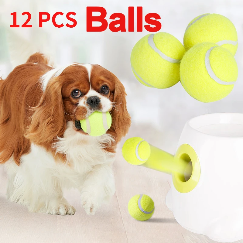 5cm Dog Pet Tennis Interactive Toy Chew Ball Throwing High B