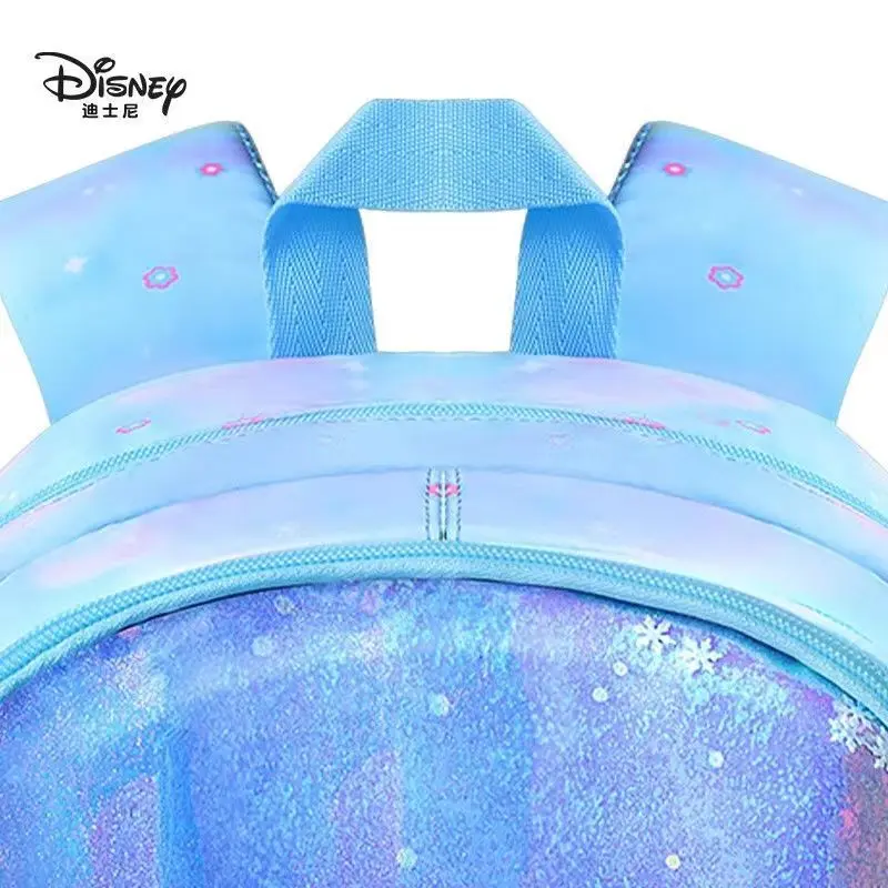 Disney Princess Aisha's Burden-reducing Adjustable Zipper Backpack Girls Beautiful Casual Cute Cartoon Large-capacity Schoolbag