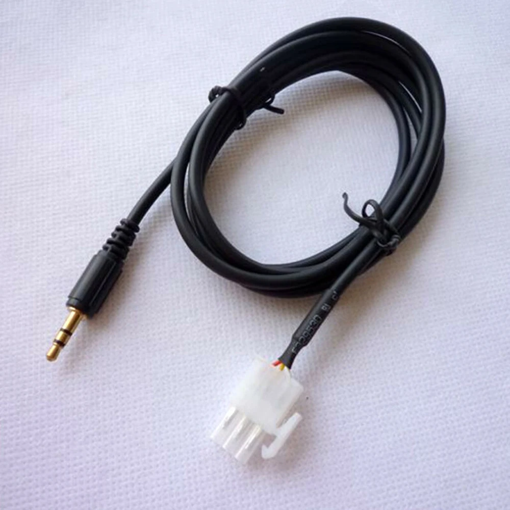 

Motorcycle Auxiliary Cable 3.5mm 3PIN AUX Connector Cord Male Wire Accessories Jack For Honda GL1800 Goldwing New