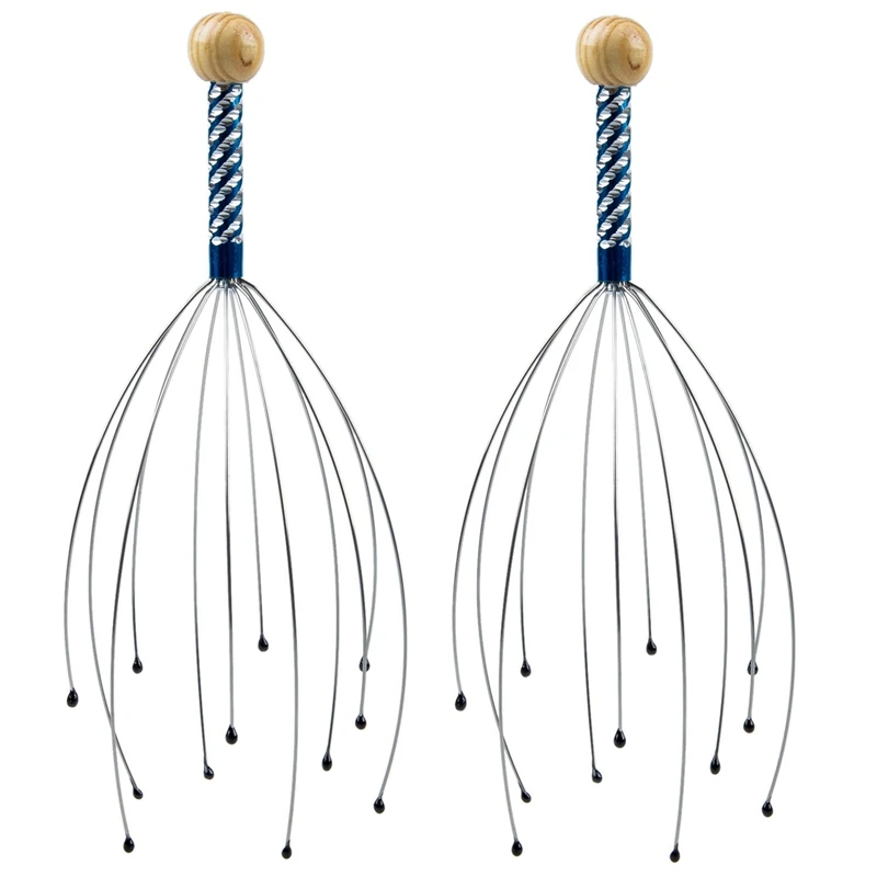 

2X Scalp Head Massager (Colors May Vary)