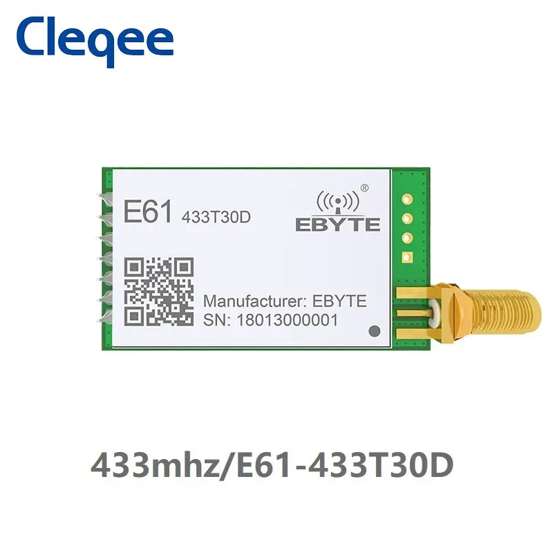 E61-433T30D 433мгц TCXO 1W SMA IoT uhf Беспроводной передатчик и приемник 30dBm UART Модуль rf на.