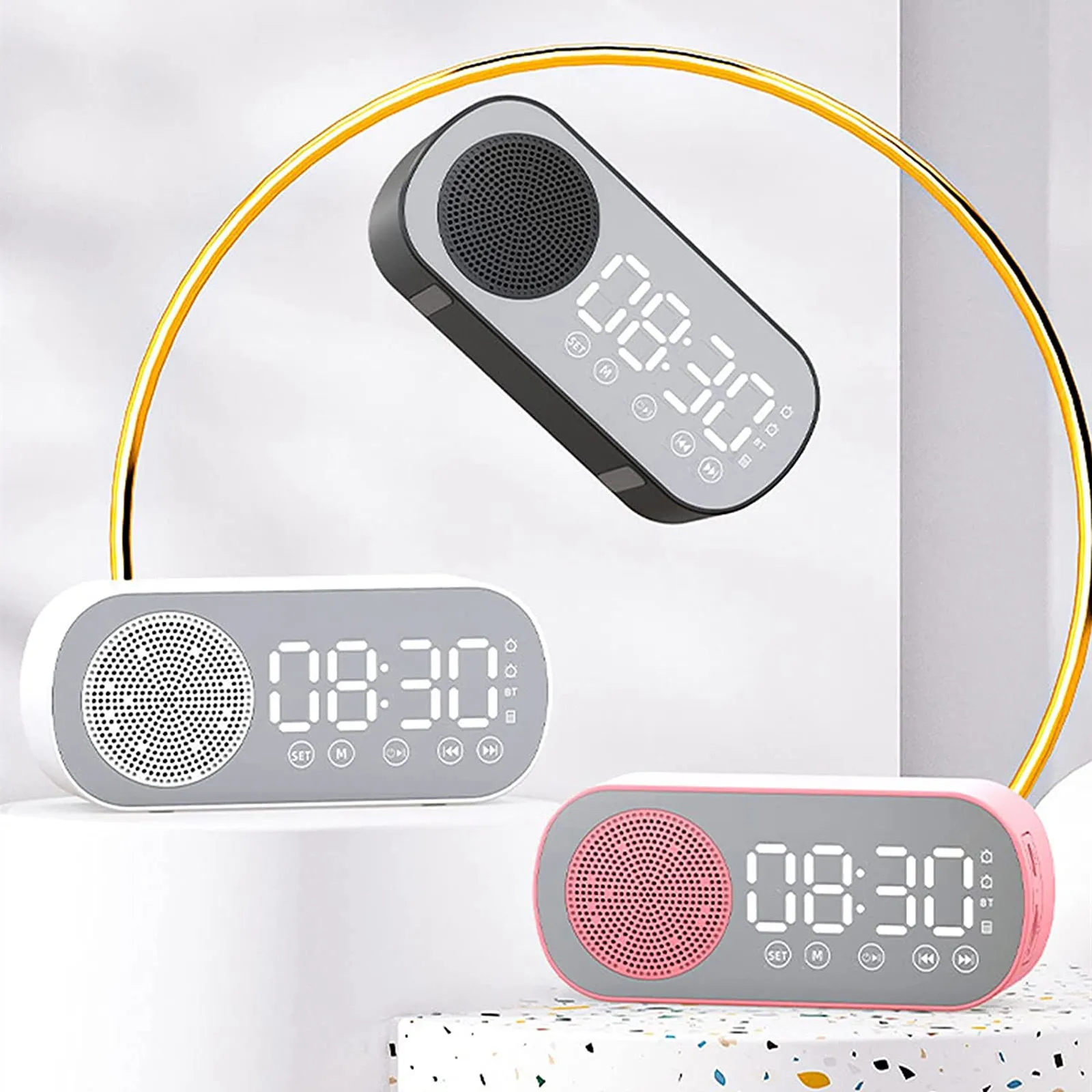 Bluetooth-Колонка Беспроводная стерео Бас Сабвуфер музыкальный плеер с цифровым