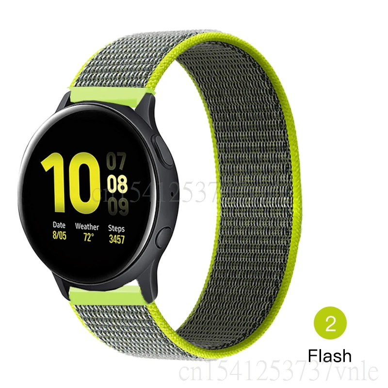 

18mm Nylon Woven Loop Breathable Wrist Strap For F-ossil Gen 4 Fossil Wearable Watch Band Devices Smart Accessories Correa