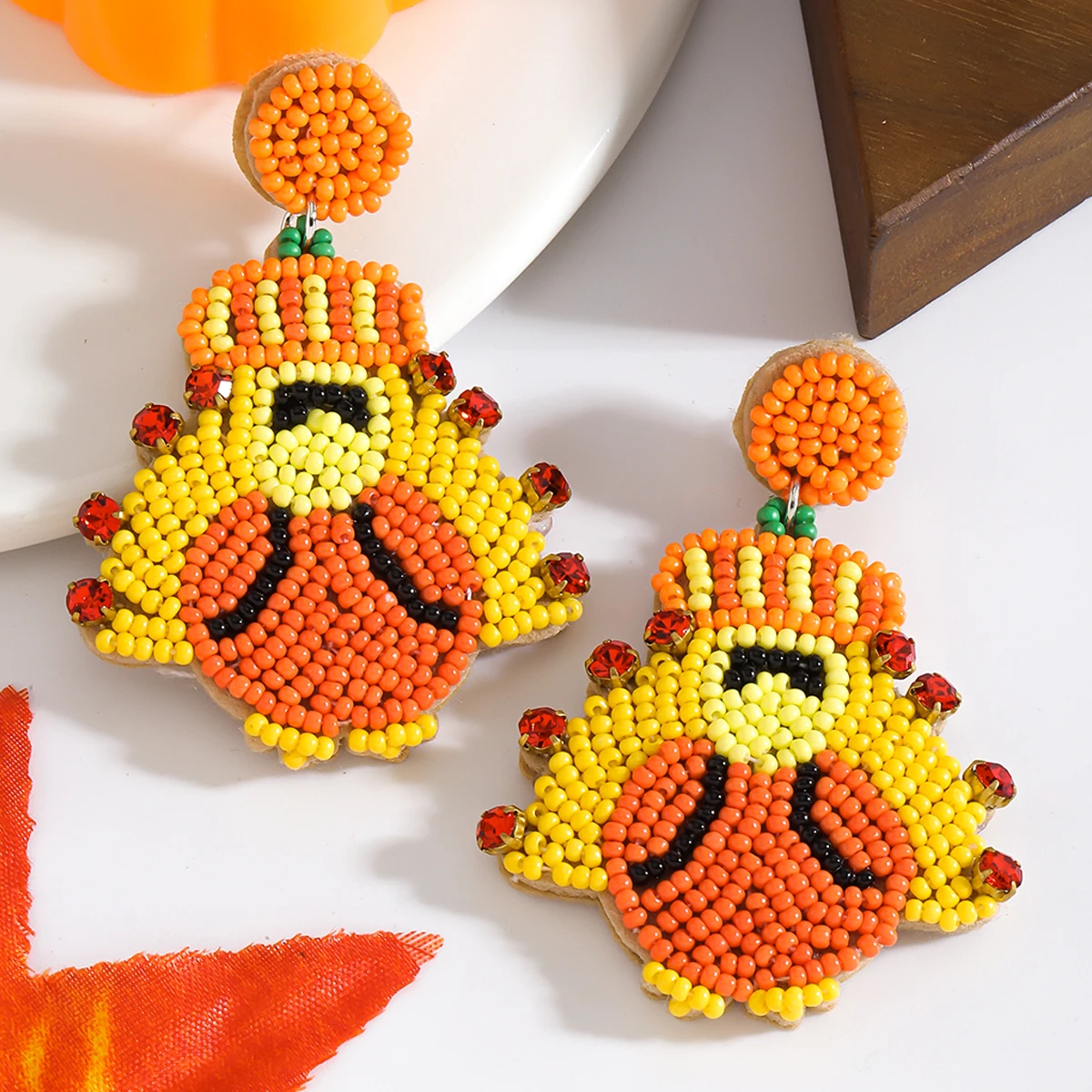 Украшения Ручной Работы На День Благодарения В Стиле Бохо Из Бисера