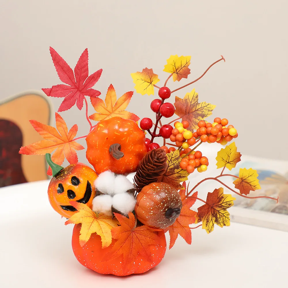 Новое украшение в виде тыквы на Хэллоуин ужасная атмосфера для дома сделай сам