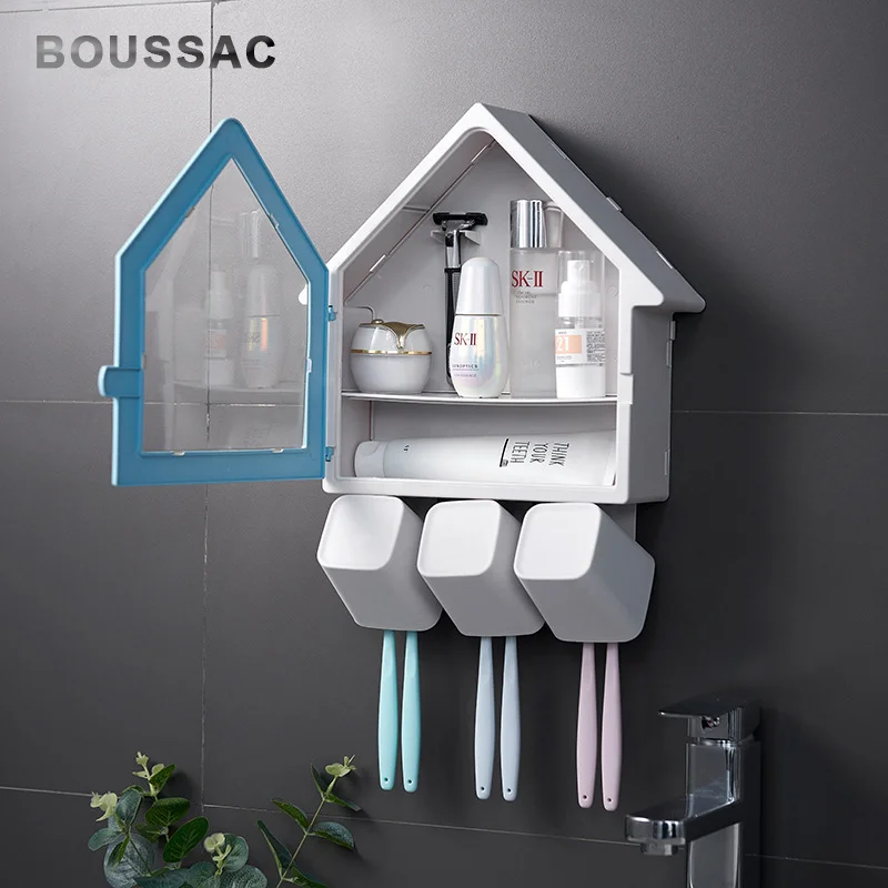 

Держатель для зубных щёток и щёток в ванной комнате