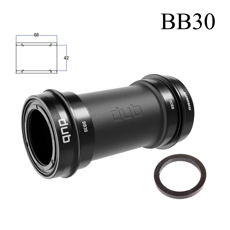 Центральный механизм SRAM DUB BSA BB30 PF30 68 мм 73 резьба PF92 92 под давлением детали для