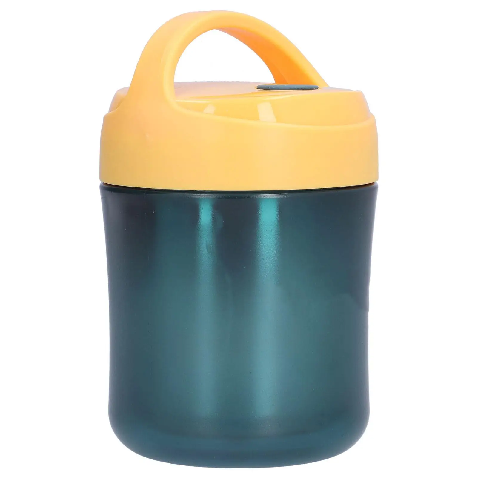 Изолированная банка для еды из нержавеющей стали с крючками и ручками | Идеально