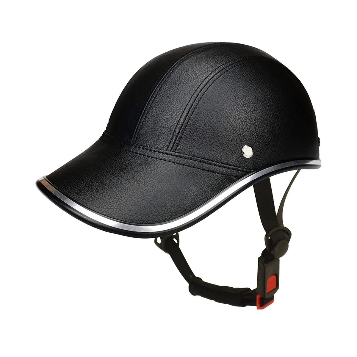 

Бейсболка в стиле мотошлема, защитная шапка на пол лица, винтажная Кепка, защитная твердая шапка, Кепка для велосипедного шлема