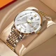 QINGXIYA Men's Business Casual Stainless Steel Men Quartz WristWatches Male Clock Waterproof Watch Man Fashion Relogio Masculino Other Image