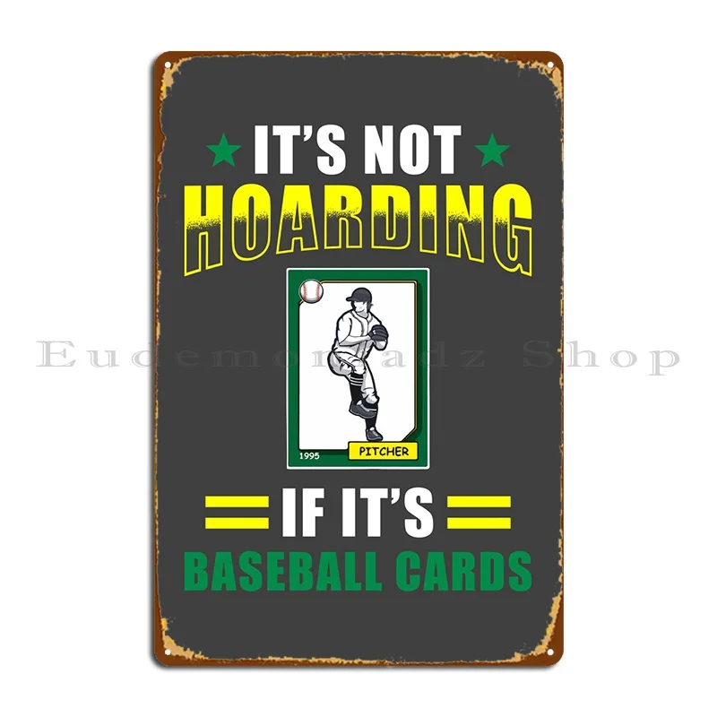 

Бейсбольные карты коллекционеров металлическая вывеска кинотеатр Забавный настенный плакат железная стена Декор жестяной плакат