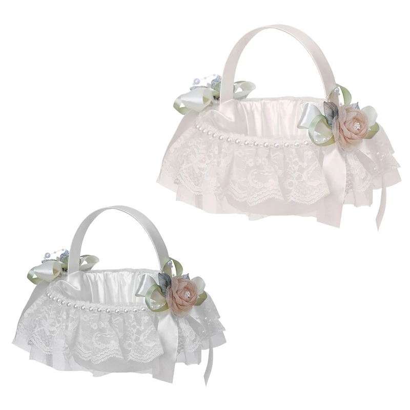 

Декоративная Цветочная корзина в виде лепестков