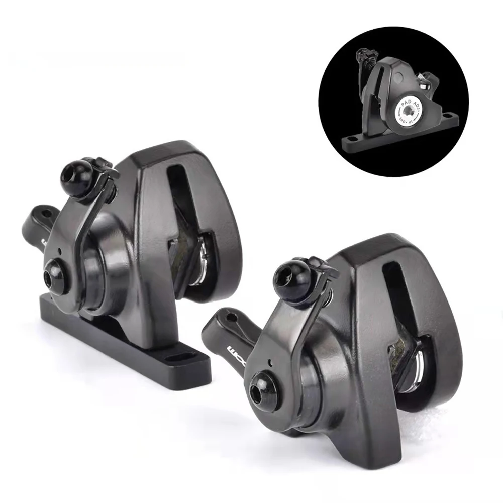 

Double Calipers Bike Disc Brake Car Line Pull Disc Brake Aluminum Alloy Flat-mounted Mechanical Brake Practical