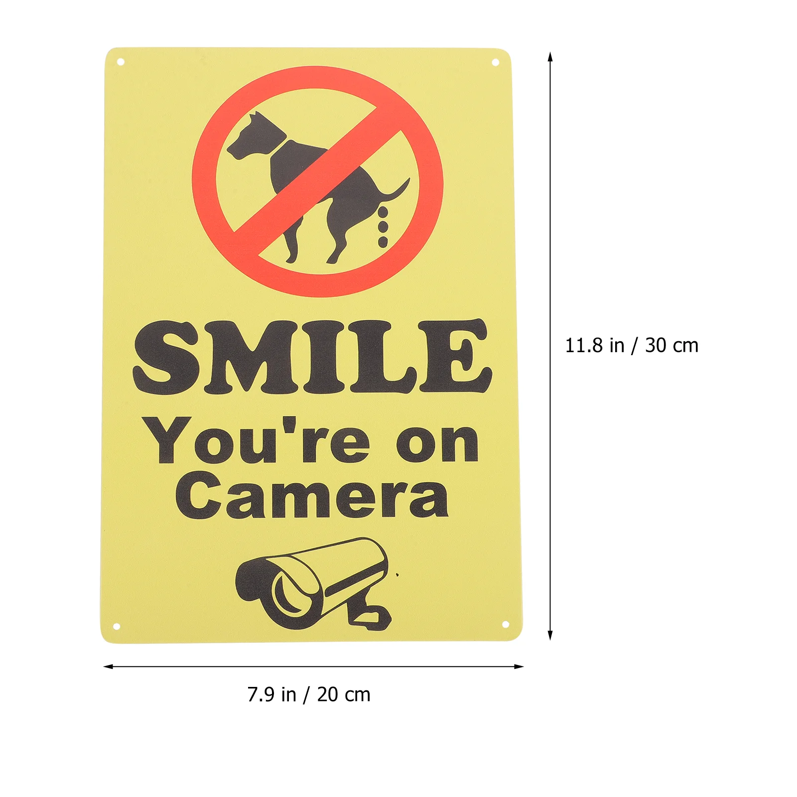 2 шт. знак для очистки собачьих какашек металлическое предупреждение парковый