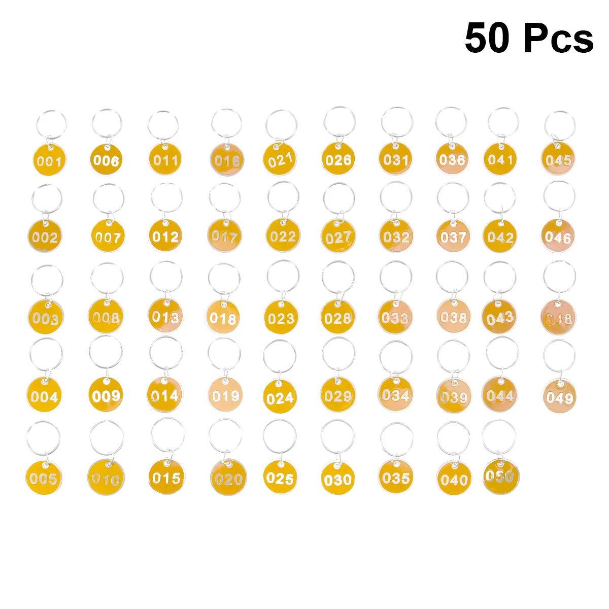 

Tags Number Key Id Tag Numbered Ring Luggage Numbers Ringsidentifier Dormitory 50Chain Plate Blank Acrylic Labeling Small Round