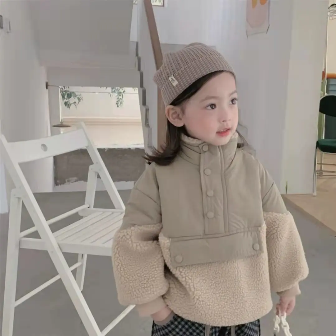 

Boys Tops Fashion Children Girls Coats Baby Winter Overcoats Kids New Jackets 2023 Clothes