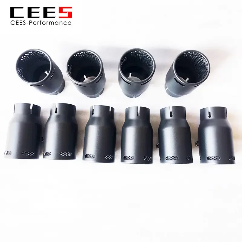 CEES матовое черное хвостовое горло для Lamborghini Aventador SVJ/Huracan EVO Spyder выхлопной трубы из