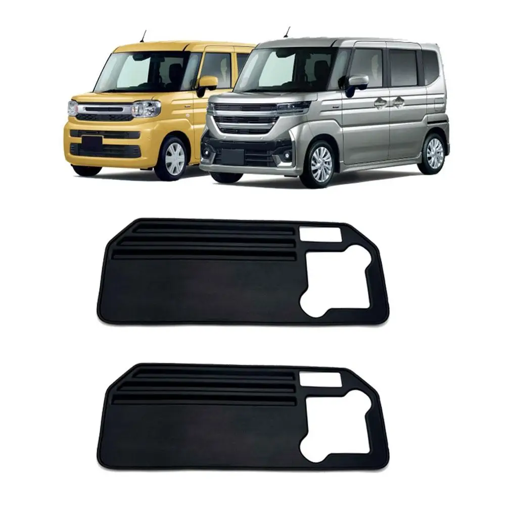 1 пара антискользящий черный коврик из ТПЭ для Suzuki Spacia M серии K04