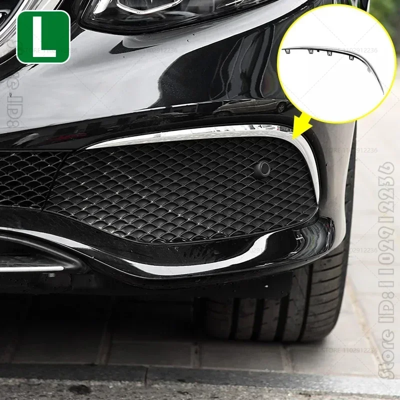 Для 2017-2019 W213 Mercedes Benz E300 E400 E450 Передний бампер Противотуманная фара Решетка Накладка 2138850174 2138850274 2138851122 2138850822