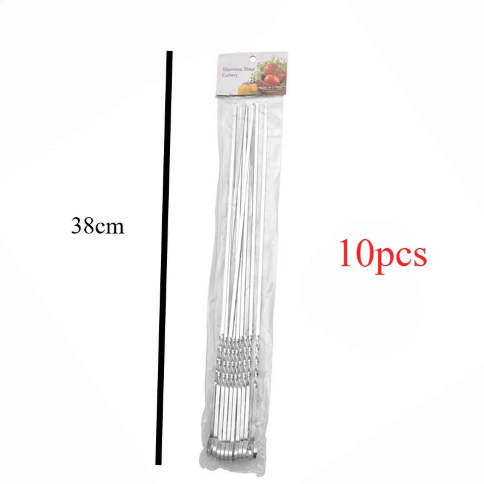 Шампуры для барбекю из нержавеющей стали 10 шт