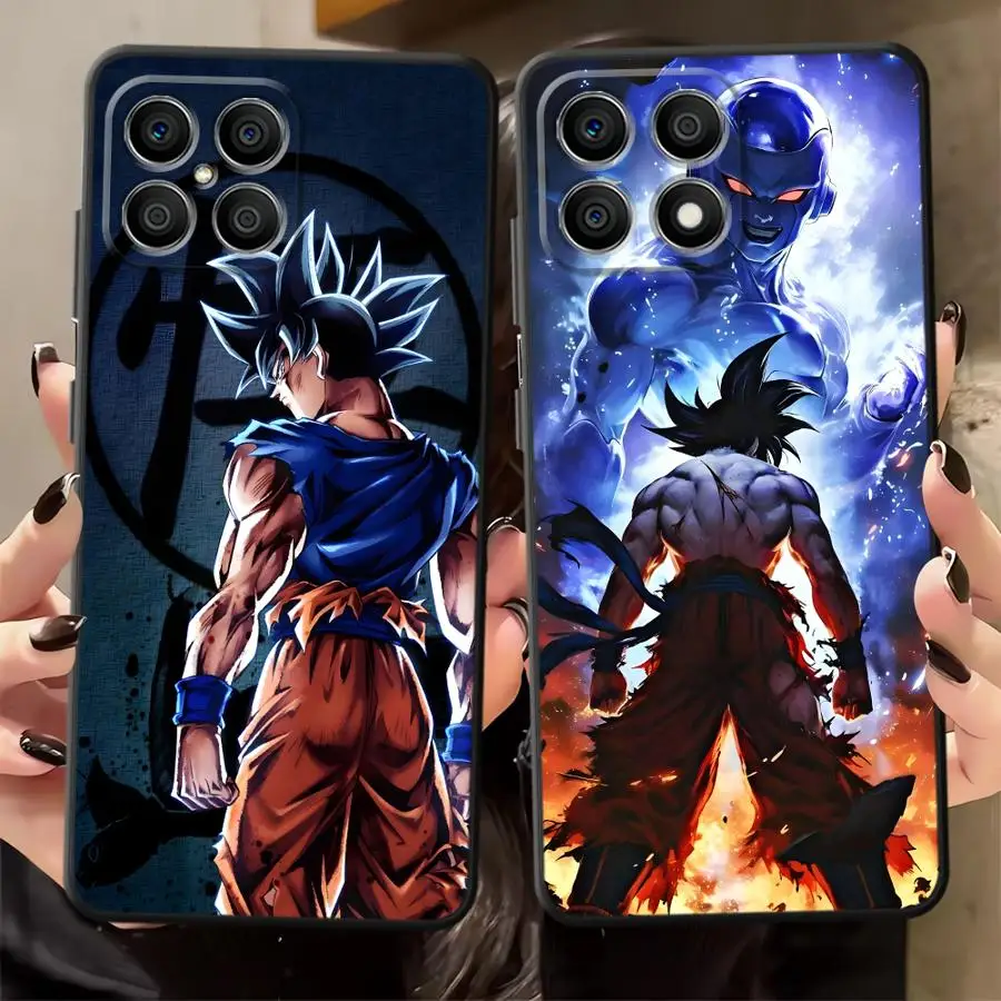 Фото Чехол для Honor Magic5Lite 8X X8 X5b 70 X7 90 X6 X9a 200 400 Lite, чехол для телефона D-Ragons Balls Goku Warrior №1
