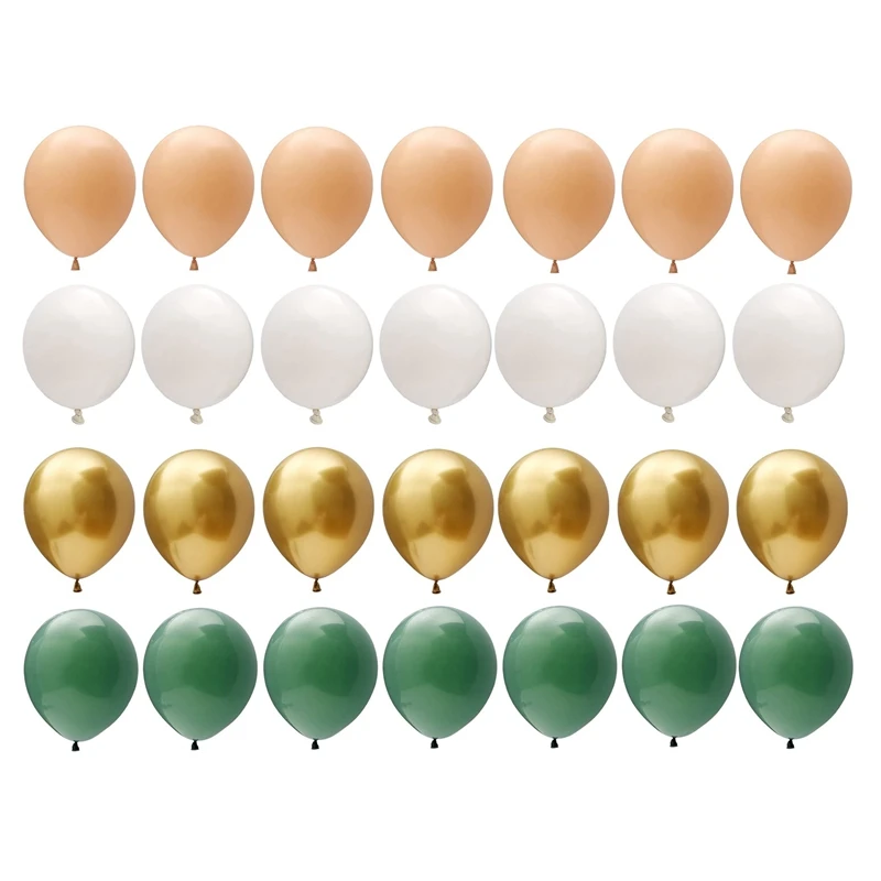 

115 Pcs Green Balloons Garland Kit, Latex Balloon Arch Strip Set, For Party Decoration Kit, Wedding, Baby Shower