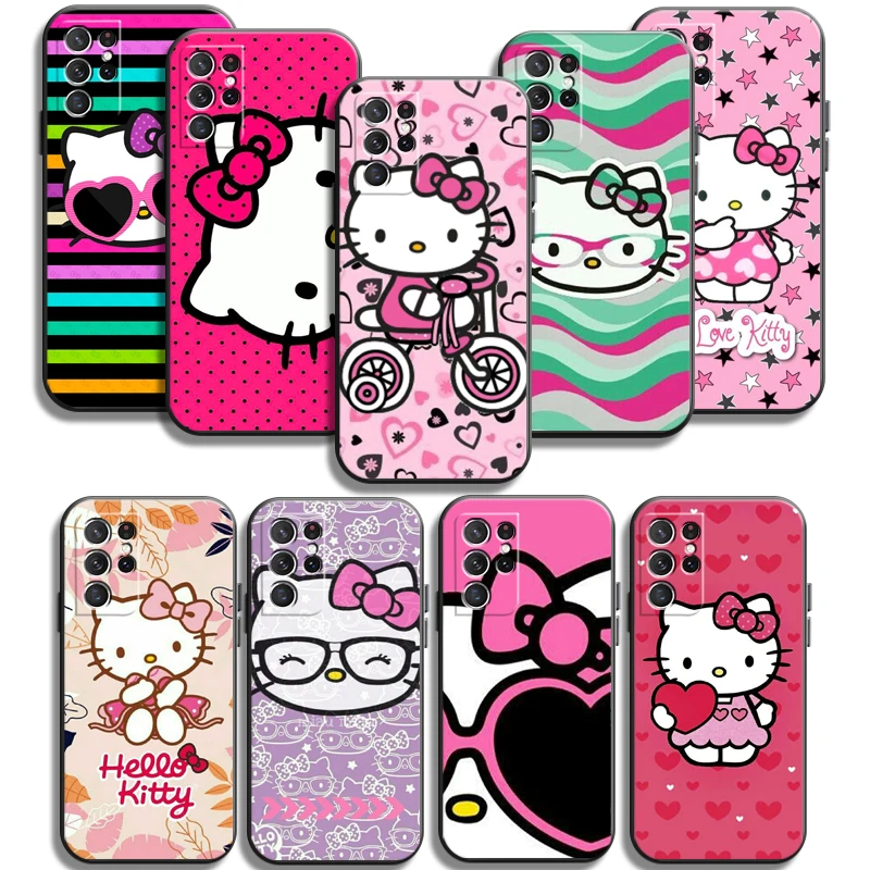 

Hello Kitty TAKARA TOMY Phone Cases For Samsung Galaxy A31 A32 4G A32 5G A42 5G A20 A21 A22 4G 5G Funda Carcasa Back Cover
