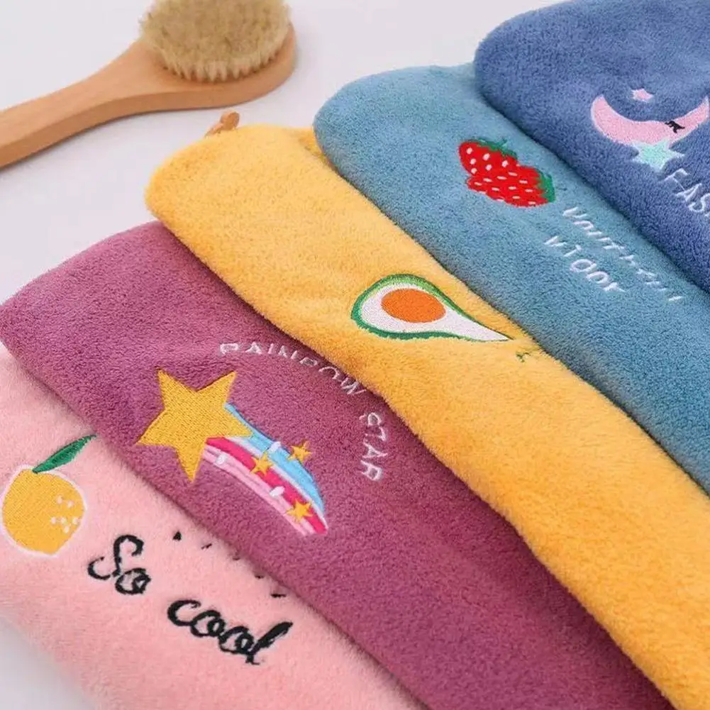 

Thicken Dry Hair Cap Magic Microfiber Shower Cap Towel Bath Hats For Women Dry Hair Cap Quick Drying Soft For Lady Turban H H3s6