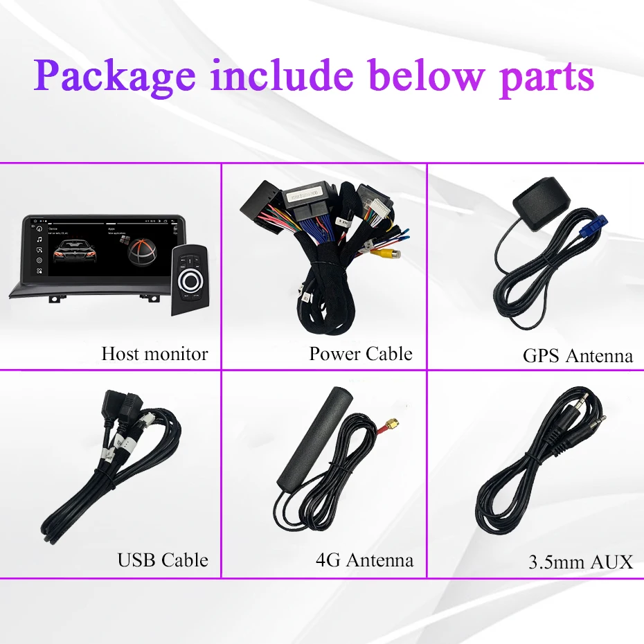 Aycetry 8-ядерный 2 DIN Android 12 автомобильное радио для BMW X3 E83 2004-2009 Carplay Bluetooth Мультимедиа