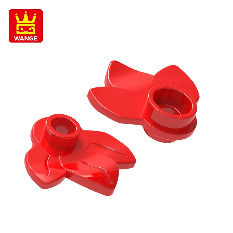 Wange 438 Шт./компл. 3 Упаковки Круглые Строительные Блоки 1x1 Дизайн Цветочного