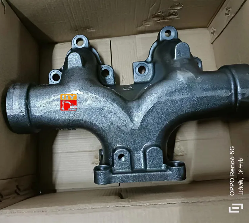 6150-11-5120 6150115120 Центральный выпускной коллектор 6D125 Бульдозер D50 D53 D58 D60