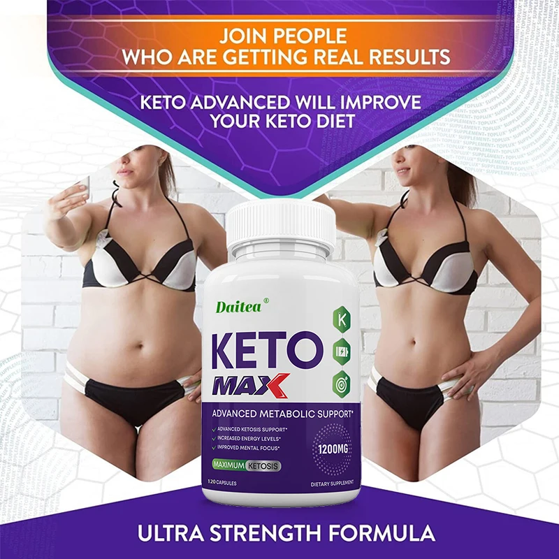 

Dieta KETO MAX Get Into Ketosis Faster, Increase Energy, Suppress Appetite, Keto Weight Loss - Enhances Mind, Focus