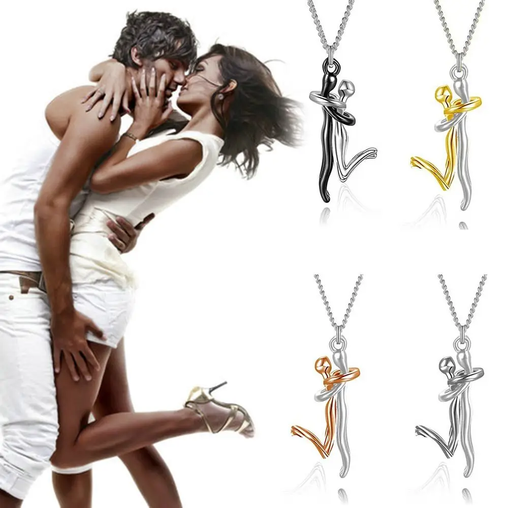 Медный кулон для обнимания пары символизирующее ювелирное изделие на годовщину