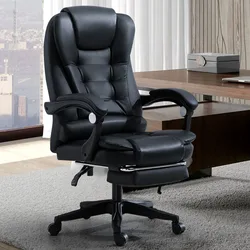 Кресло компьютерное с подставкой для ног