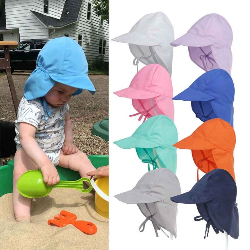 

Kid Uv Protection Sun Hat Unisex Newborn Infant Toddler Baby Boys Girls Summer Beach Fisherman Hats Outdoor Cotton Bucket Hat