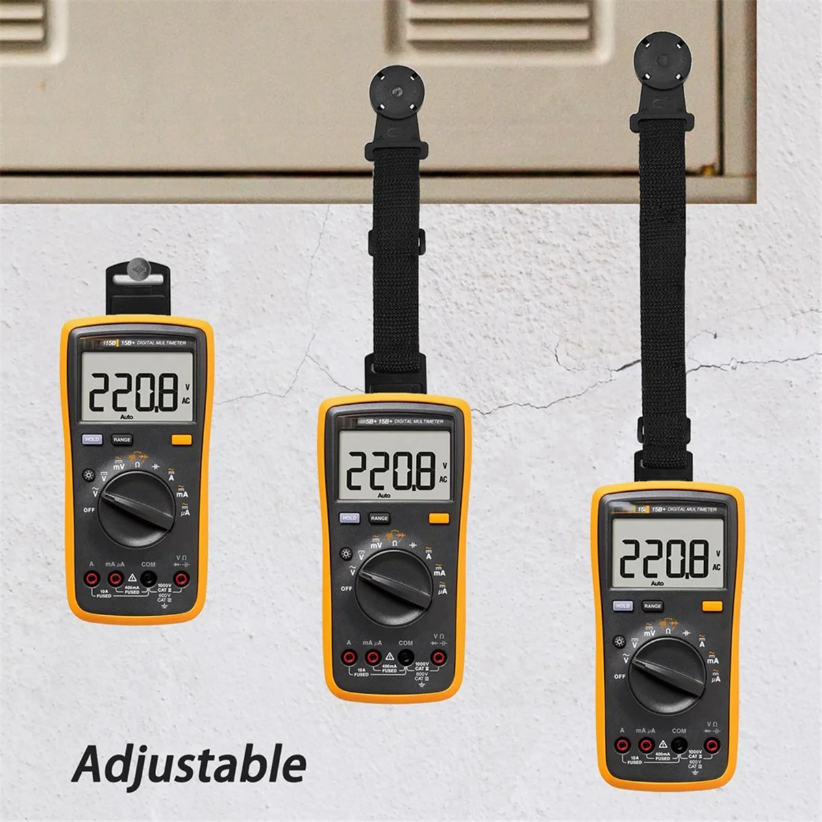 Комплект магнитных подвесных ремешков для цифрового мультиметра Fluke детали