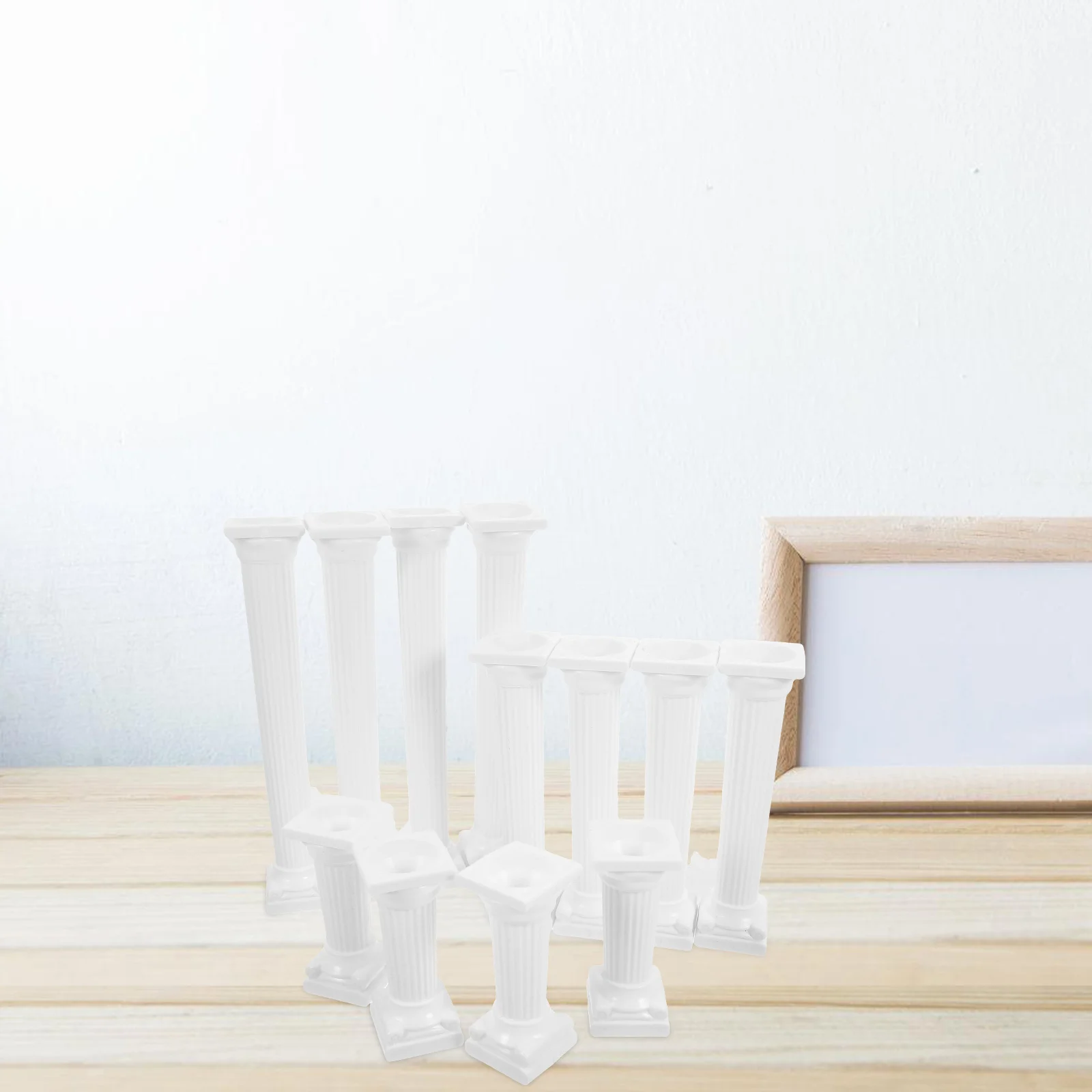 12 шт. квадратная восьмиугольная римская колонна реквизит для съемки украшение