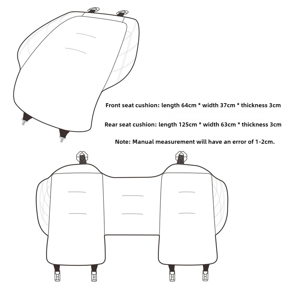 Защитный чехол на автомобильное сиденье мягкая кожаная подушка для