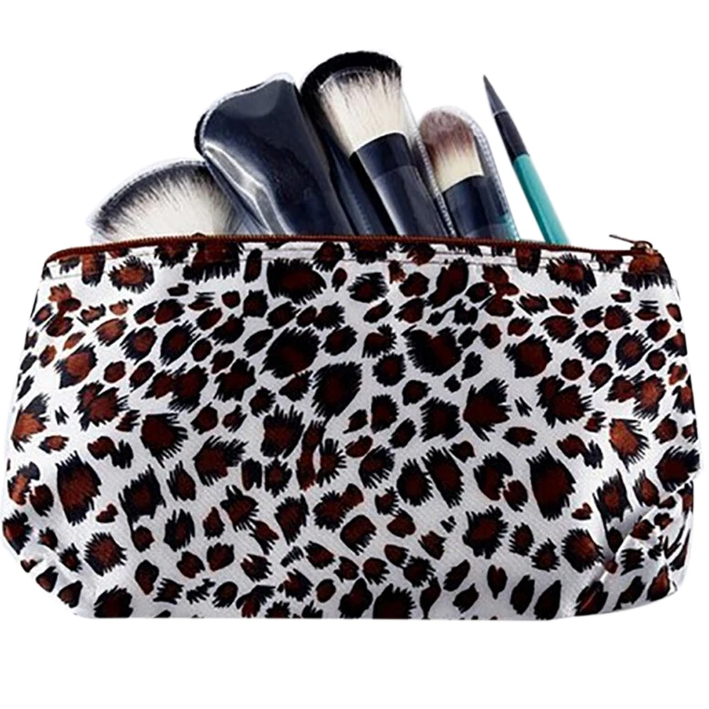 

Portable Leopard Storage Pencil Bags Pen Pouch School Office Stationery Supplies Student Gift Estojo Escolars 19 * 10 * 2 cm