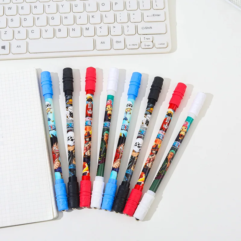 

Anime One Piece Luffy Peripheral Products Cosplay Accessories Interesting Students Public Decompression Pen Spinning Finger Toys