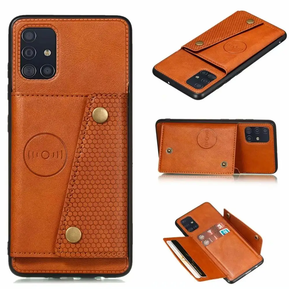 

For Samsung Galaxy A52 A72 A12 A22 A02S A12 A42 Wallet Leather Card Holder Flip Case For A21S A51 A71 A31 A41 A10 S A30 A50 A70