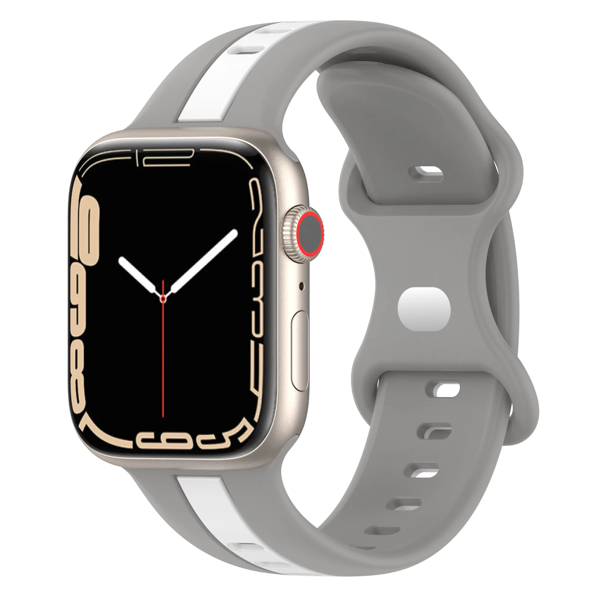 Correa For iWatch Series 8 7 6 SE 5 4 3 2 Silicone Strap For Apple Watch Ultra 49mm Smart Band 45mm 41mm 42mm 44mm bracelet belt